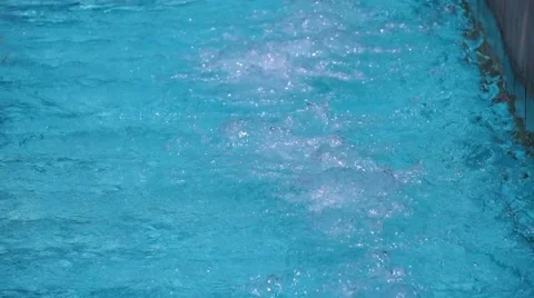 Pool Water Bubble Stock-Footage 47756005
