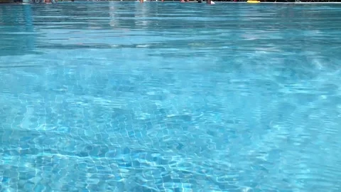 Pool Water Close Up 2 Stock Footage 96570327