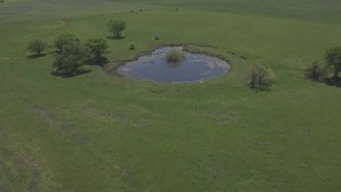 Pool Of Water Fly Footage Moving Towards Stock Footage 156483828