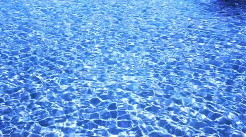 Pool water Stock Footage 12415992