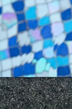 Pool water Stock Photos