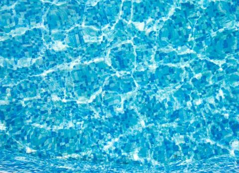 Pool water Stock Photos