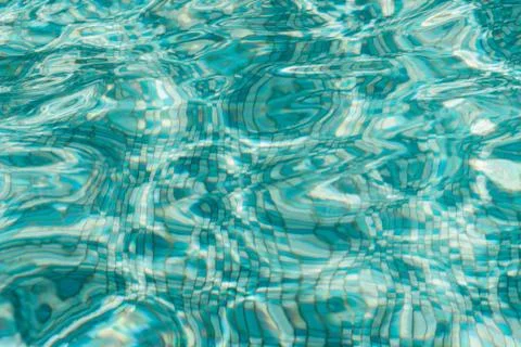 Pool water Foto stock