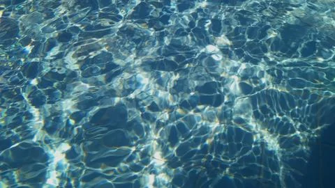 Pool water. Stock Photos