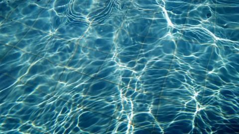 Pool water. Stock Photos