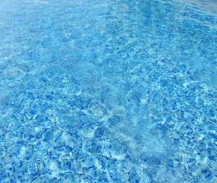 Pool water Stock Photos