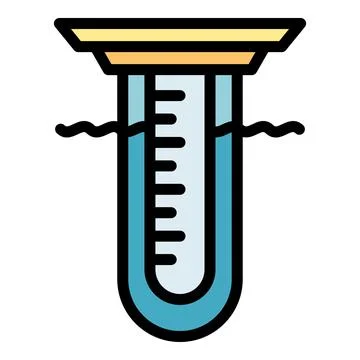 Pool water pump icon color outline vector Illustrazione stock