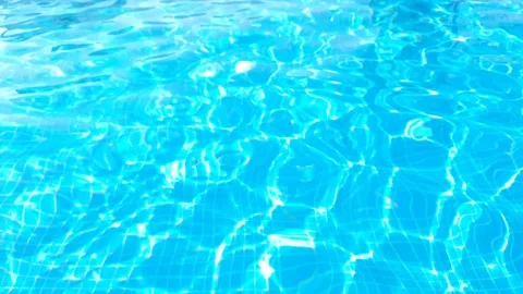 Pool water reflections Stock Footage 230095945