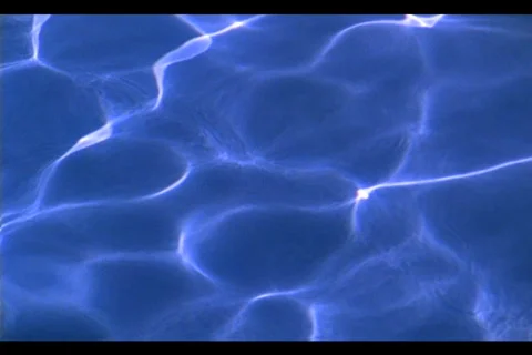 Pool water ripples Stock Footage 576681