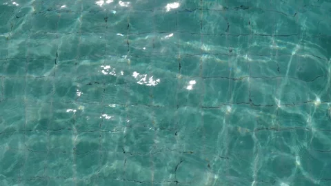 Pool water surface Stock Footage 129349666