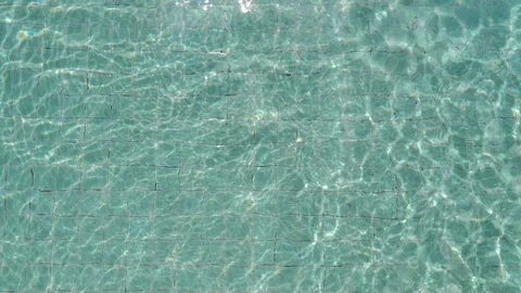 Pool water surface Stock Footage 129351793