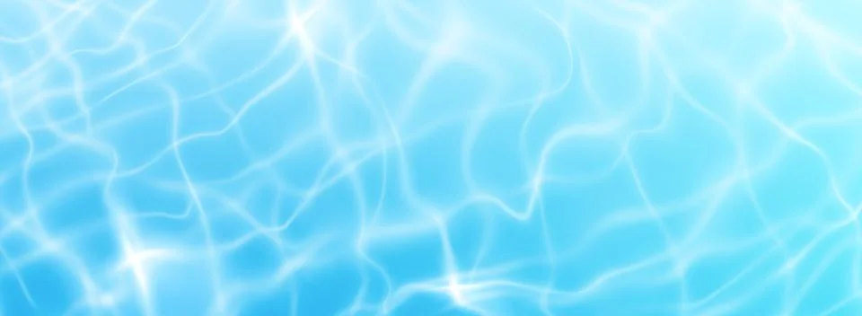 Pool water texture with rippling surface patterns Stock Illustration