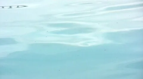 Pool Water Waves Stock Footage 606311