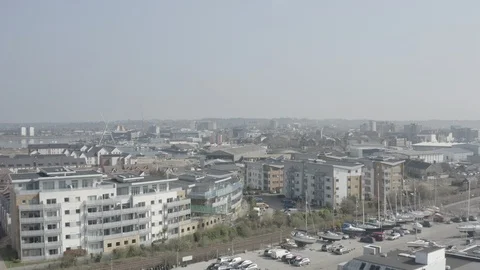 Poole From the Sky Stock Footage 127157409