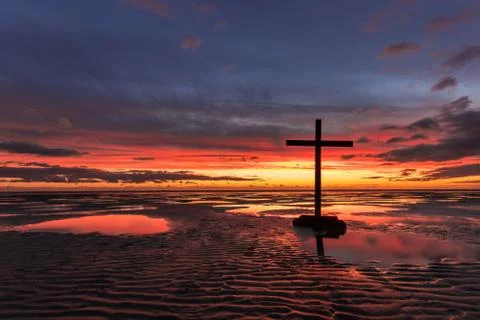 Pools of The Cross Stock Photos