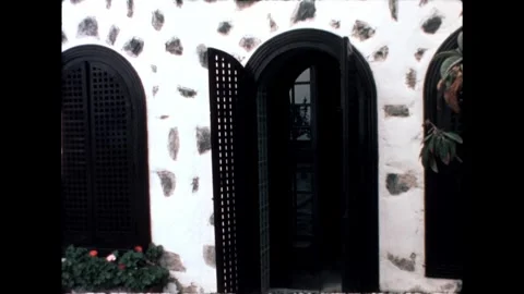 Poolside Arches Stock Footage 278167372