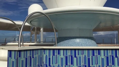 Poolside Cruise ship Stock Footage 71130442