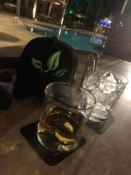 Poolside Drink Stock Photos