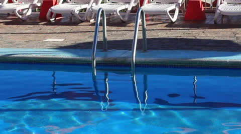 Poolside Stock Footage 25281498