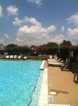 Poolside Stock Photos