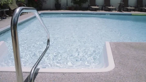 Poolsteps Stock Footage 78808199