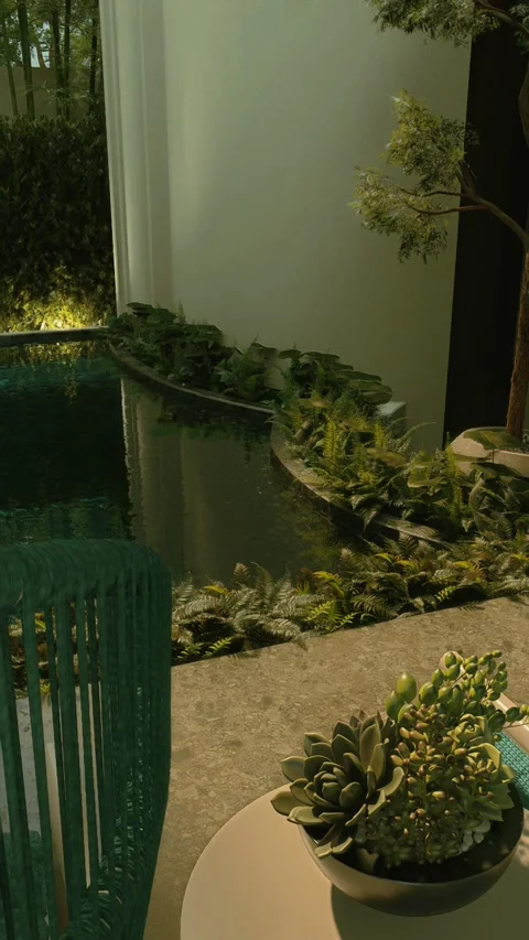 Poolvilla 2 Stock Footage 317537883