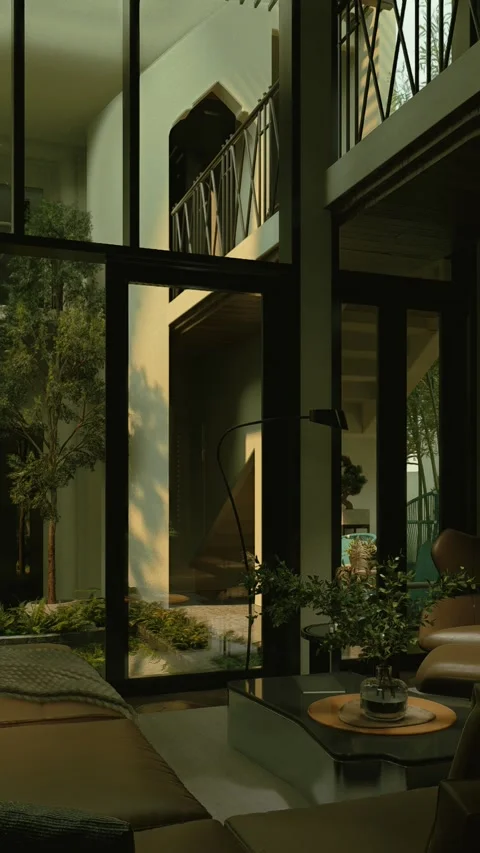 Poolvilla 3 Stock Footage 317537882