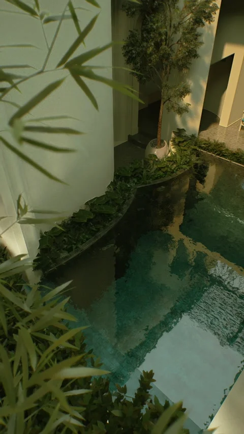 Poolvilla 8 Stock Footage 317537893