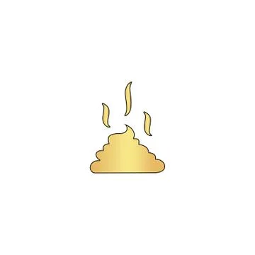 Poop computer symbol Stock Illustration