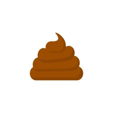 Poop vector illustration Stock Illustration