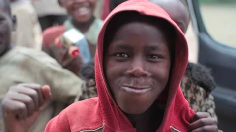 Poor African children dance, Kenya, medi... | Stock Video | Pond5