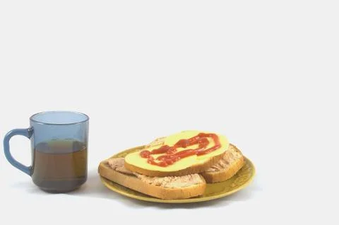 Poor breakfast Stock Photos