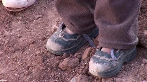 Poor children in slums in Peru Stock Footage 48718269