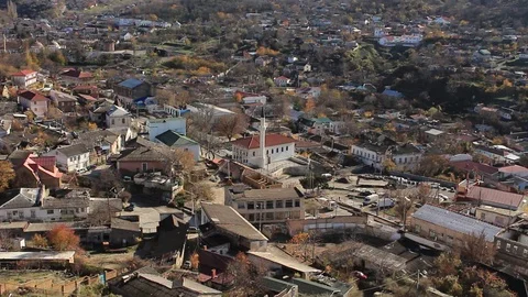 Poor district panorama of the old turkish town 動画素材 70514455