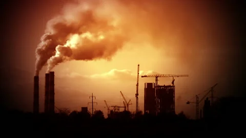 Poor environment smoke HD Vidéo 106466197