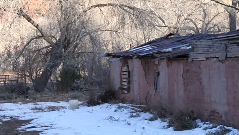 Poor House Stock Footage 1018521