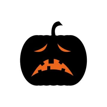 Poor Jack O' Lantern Stock Illustration