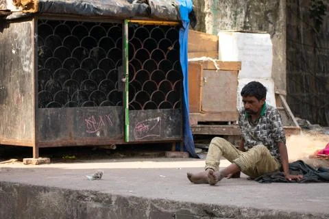 Poor Man Stock Photos