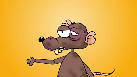 Poor Mouse Talking Stock Footage 227483923