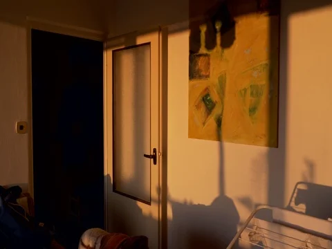 Poor old flat in Eastern Europe 動画素材 85306314