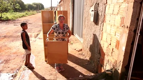 Poor of Panaltina Stock Footage 131755657