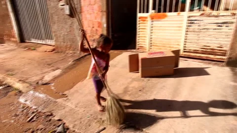 Poor of Planaltina, Brazil Stock Footage 131657322
