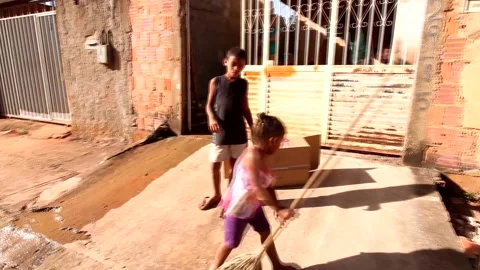 Poor of Planaltina, Brazil Stock Footage 131657392