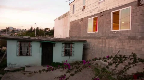 Poor street of Mexico Stock Footage 49661959