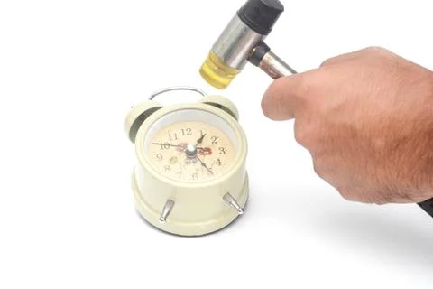 Poor time management concept. Stock Photos