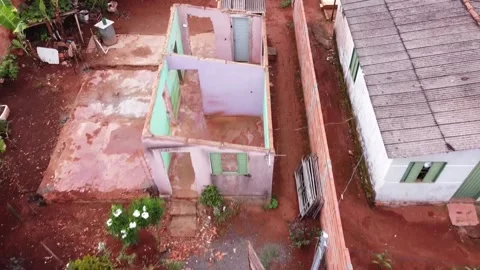 Poorly constructed homes in Brazil Stock Footage 233729128
