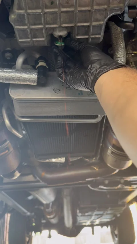 Poorly Designed Engine Sprays Oil Everywhere, California, USA - 07 Jun 2025 Stock Footage 312283125