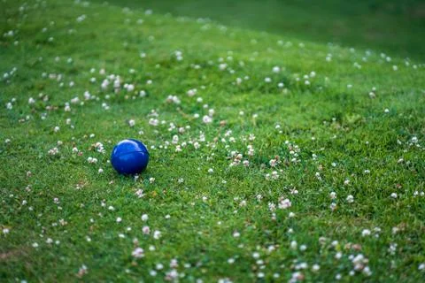 Poorly Maintained Cheap Golf Course Stock Photos