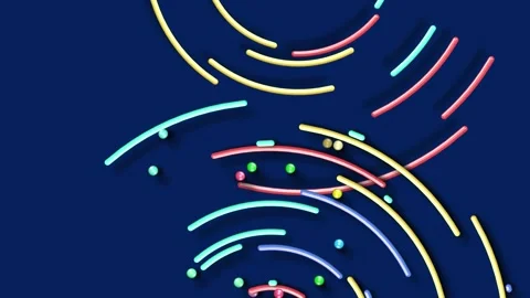 Pop Abstract Background with lines 4K background with space Stock Footage 282756385