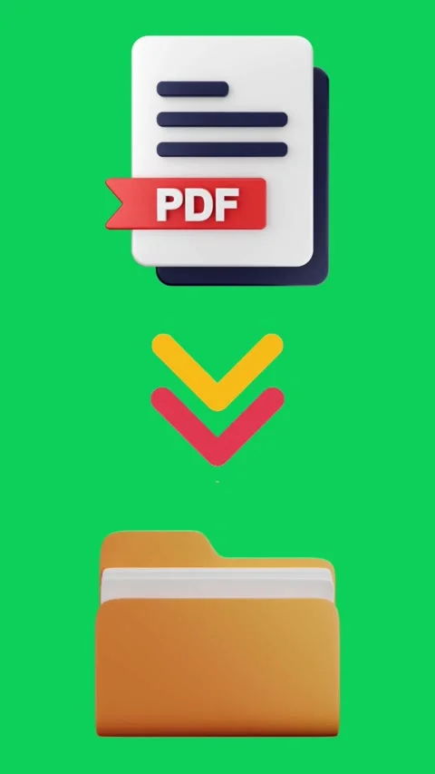 Pop up animation 3d transfer file, upload, download Stock Footage 293407057